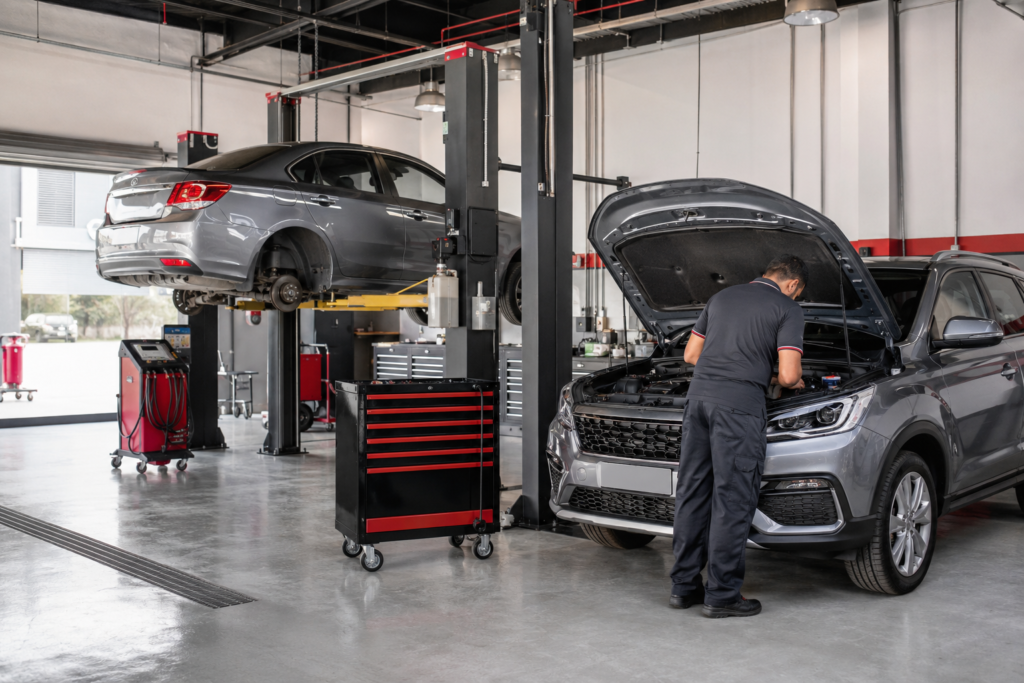 Professional garage services in Sharjah